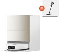 Робот-пылесос Dreame Vacuum Robot X60 Ultra Complete White + Беспроводной вертикальный пылесос Dreame Cordless Vacuum Cleaner Z20 Essential