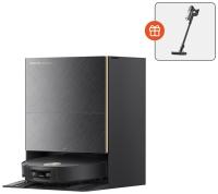 Робот-пылесос Dreame Vacuum Robot X60 Ultra Complete Black + Беспроводной вертикальный пылесос Dreame Cordless Vacuum Cleaner Z20 Essential