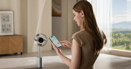 Безлопастной вентилятор Dreame Bladeless Fan MF10 Gold